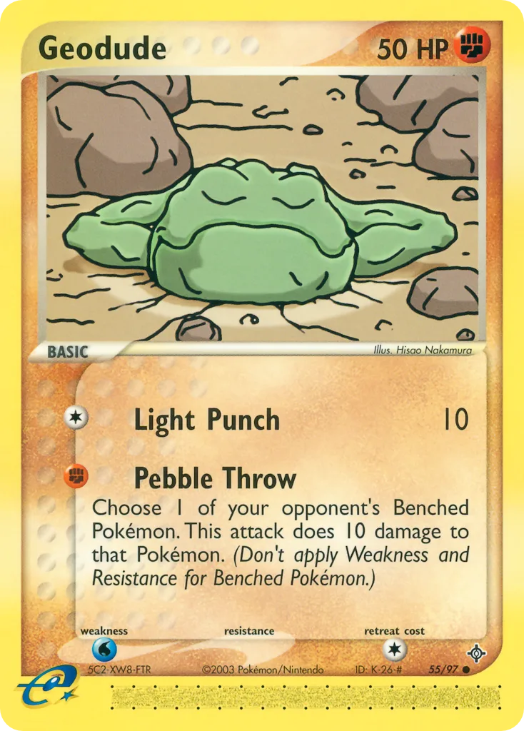 Geodude, Dragon #55/97