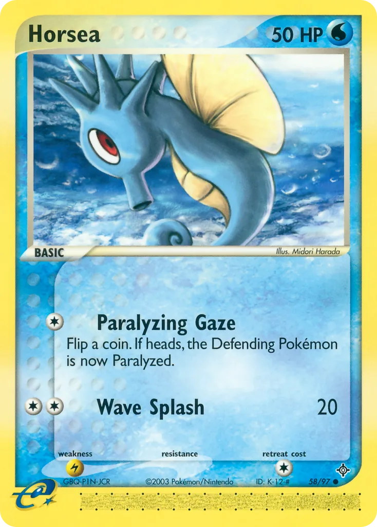 Horsea, Dragon #58/97