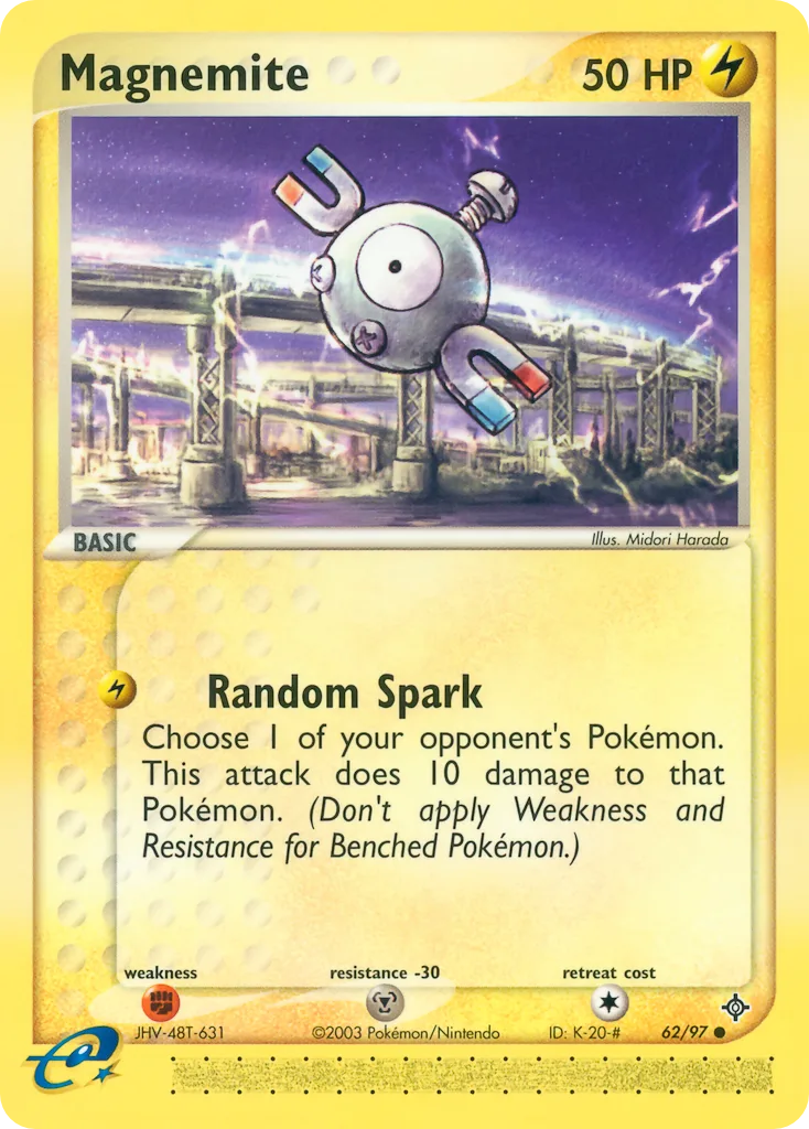Magnemite, Dragon #62/97