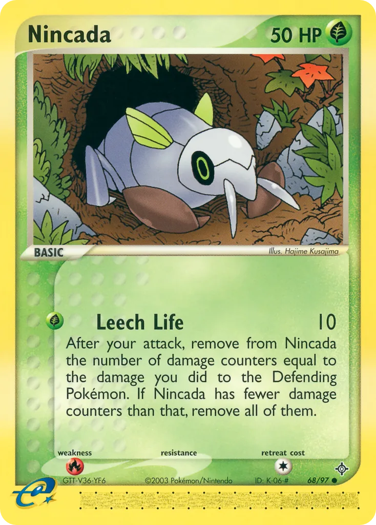 Nincada, Dragon #68/97