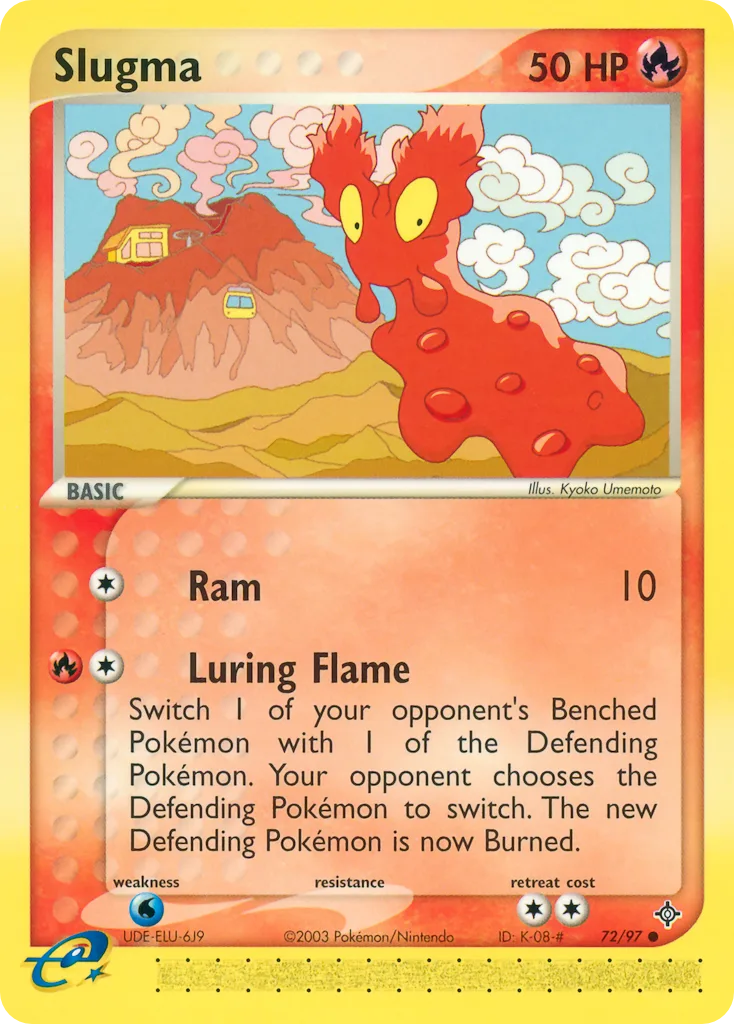 Slugma, Dragon #72/97