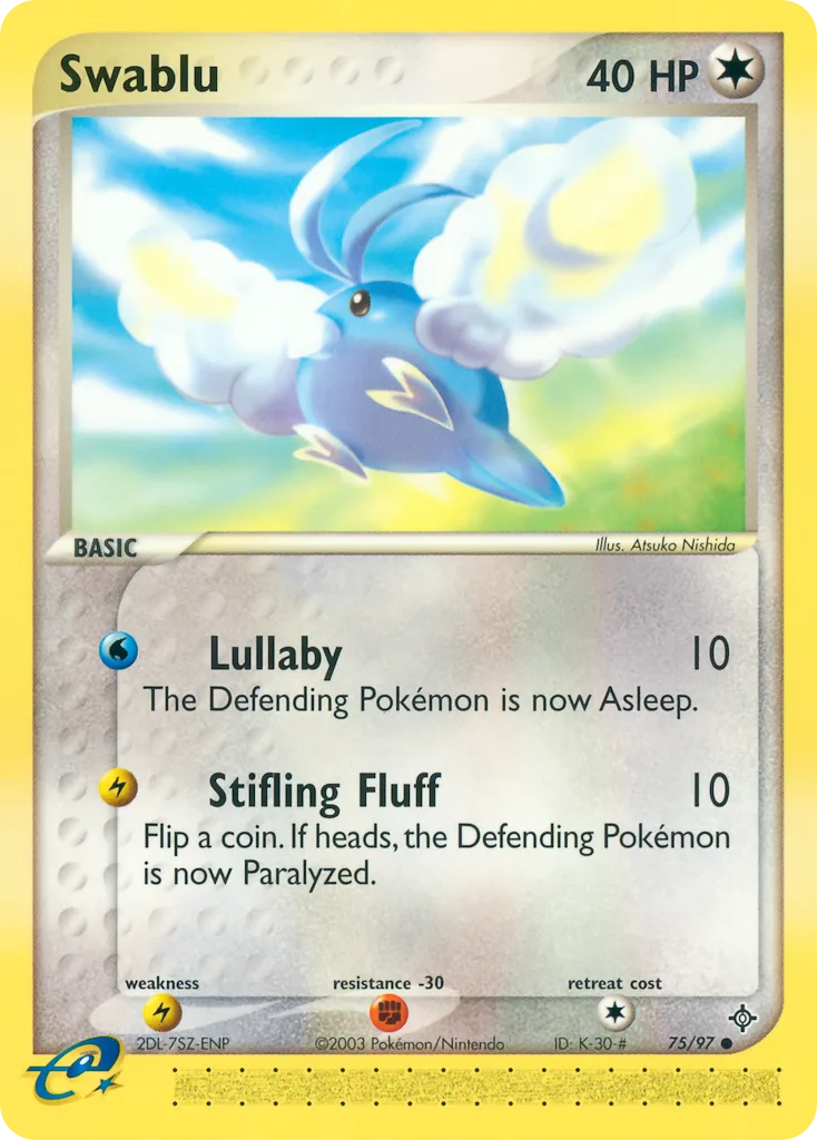 Swablu, Dragon #75/97