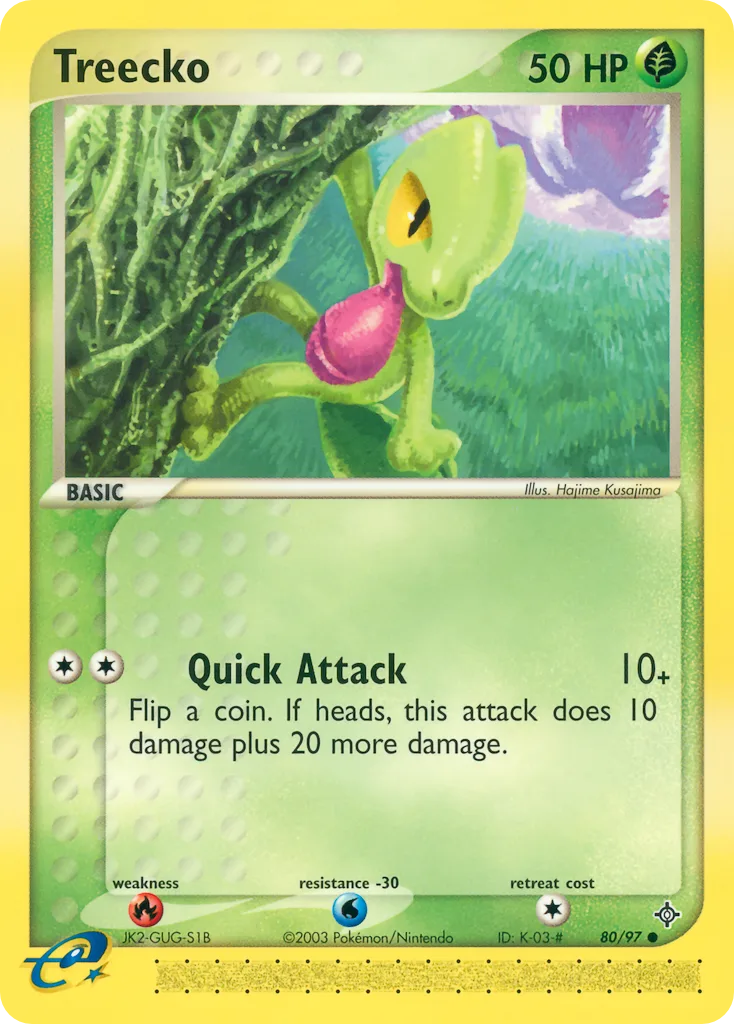 Treecko, Dragon #80/97