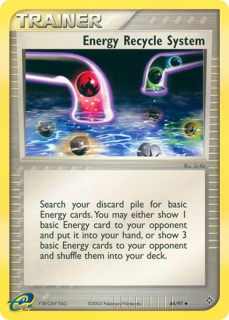 Energy Recycle System, Dragon #84/97