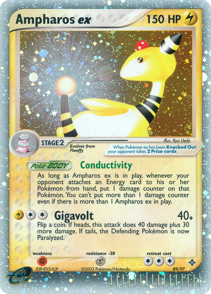 Ampharos ex, Dragon #89/97