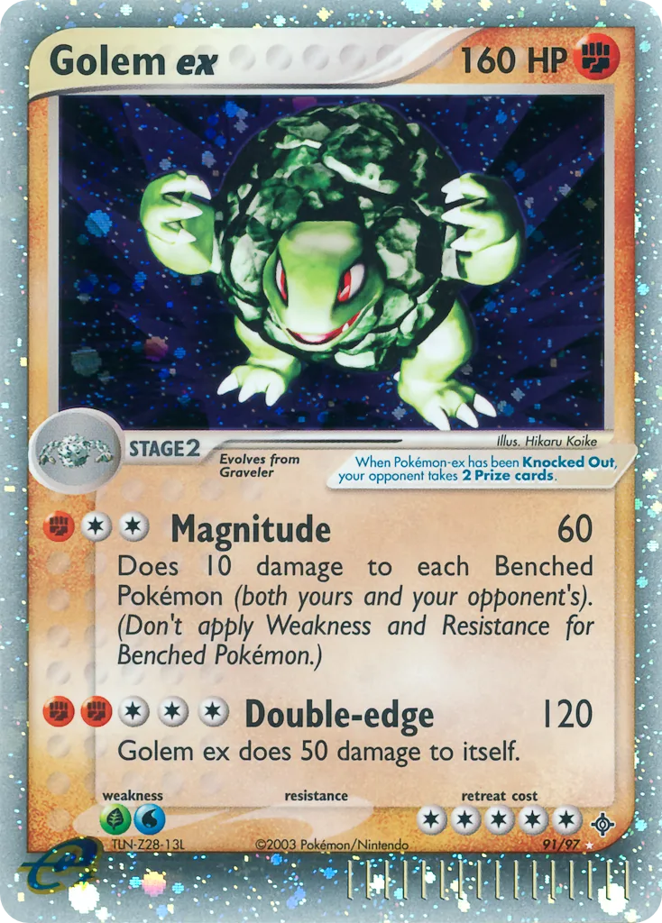 Golem ex, Dragon #91/97