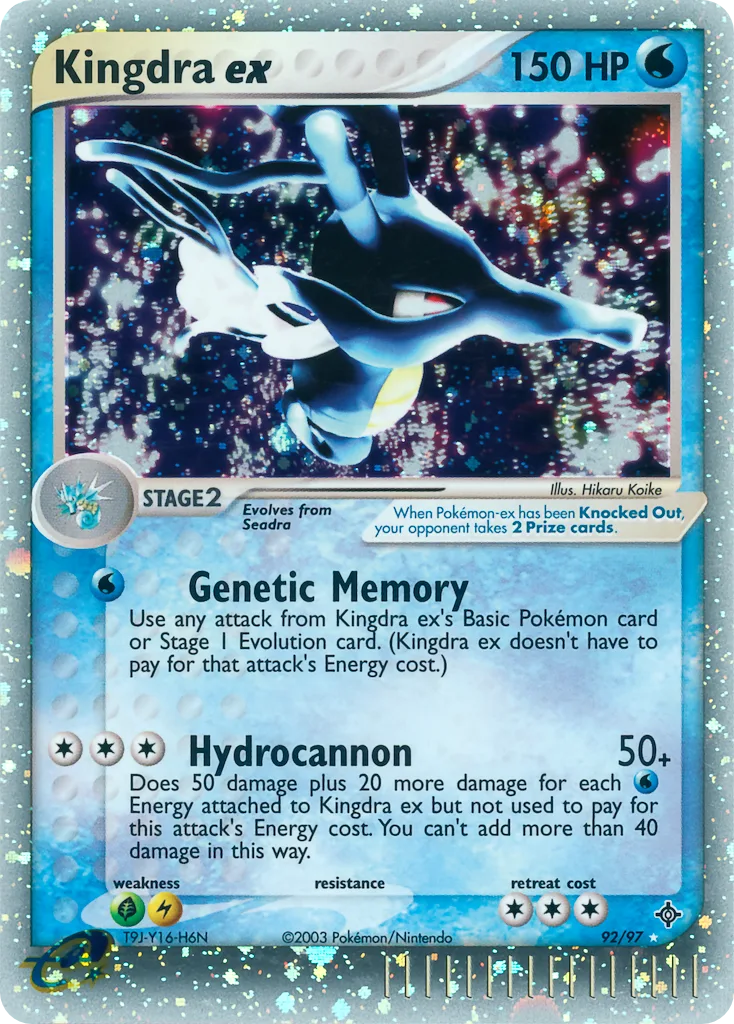Kingdra ex, Dragon #92/97