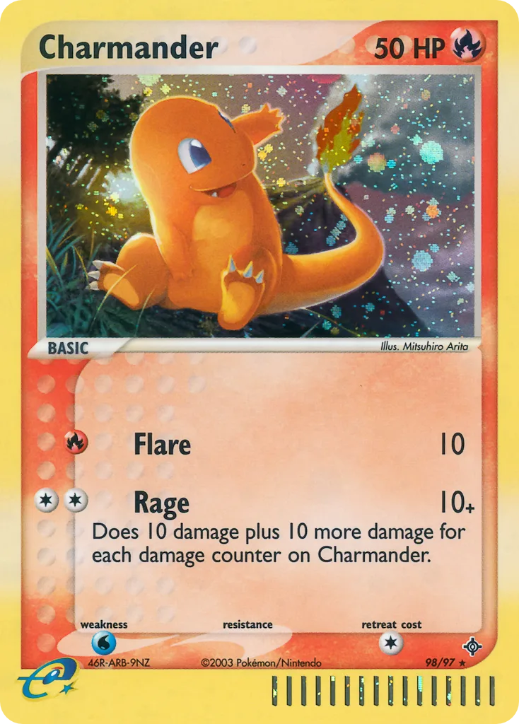 Charmander, Dragon #98/97