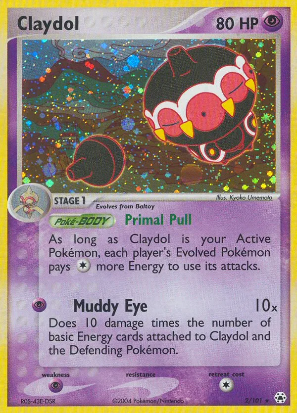 Claydol, Hidden Legends #2/101