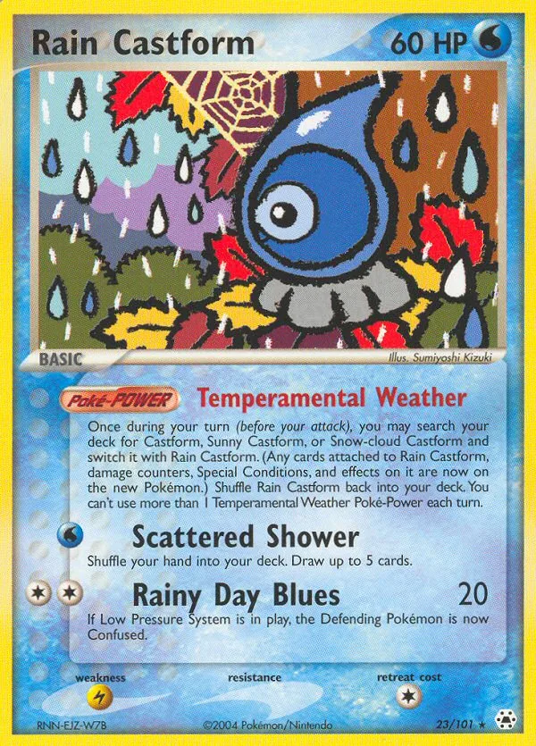 Rain Castform, Hidden Legends #23/101