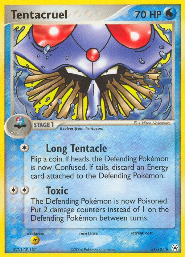 Tentacruel, Hidden Legends #51/101