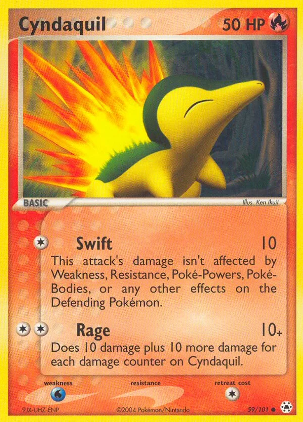 Cyndaquil, Hidden Legends #59/101
