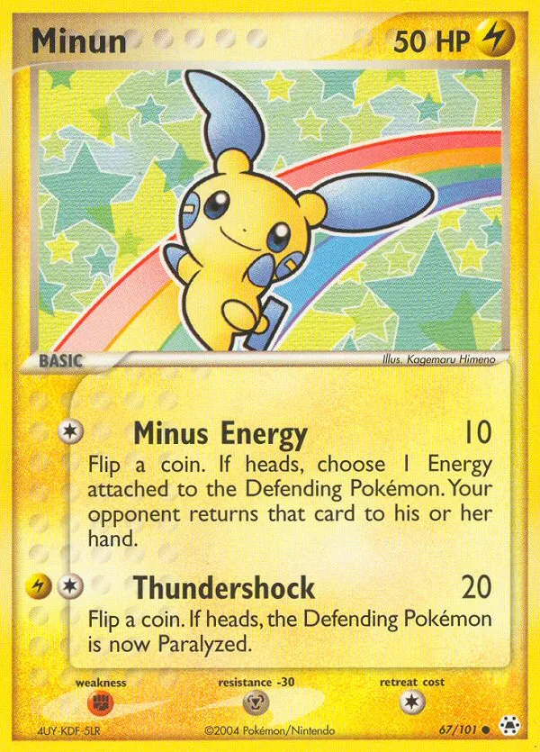 Minun, Hidden Legends #67/101