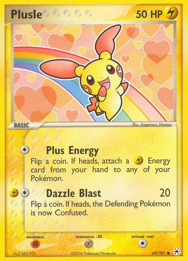 Plusle, Hidden Legends #69/101