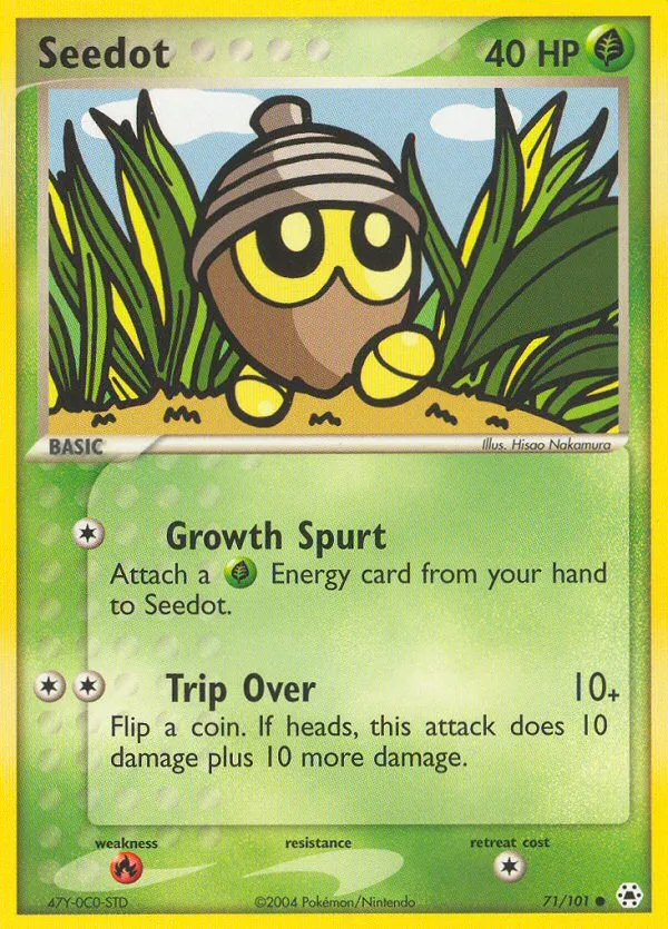 Seedot, Hidden Legends #71/101
