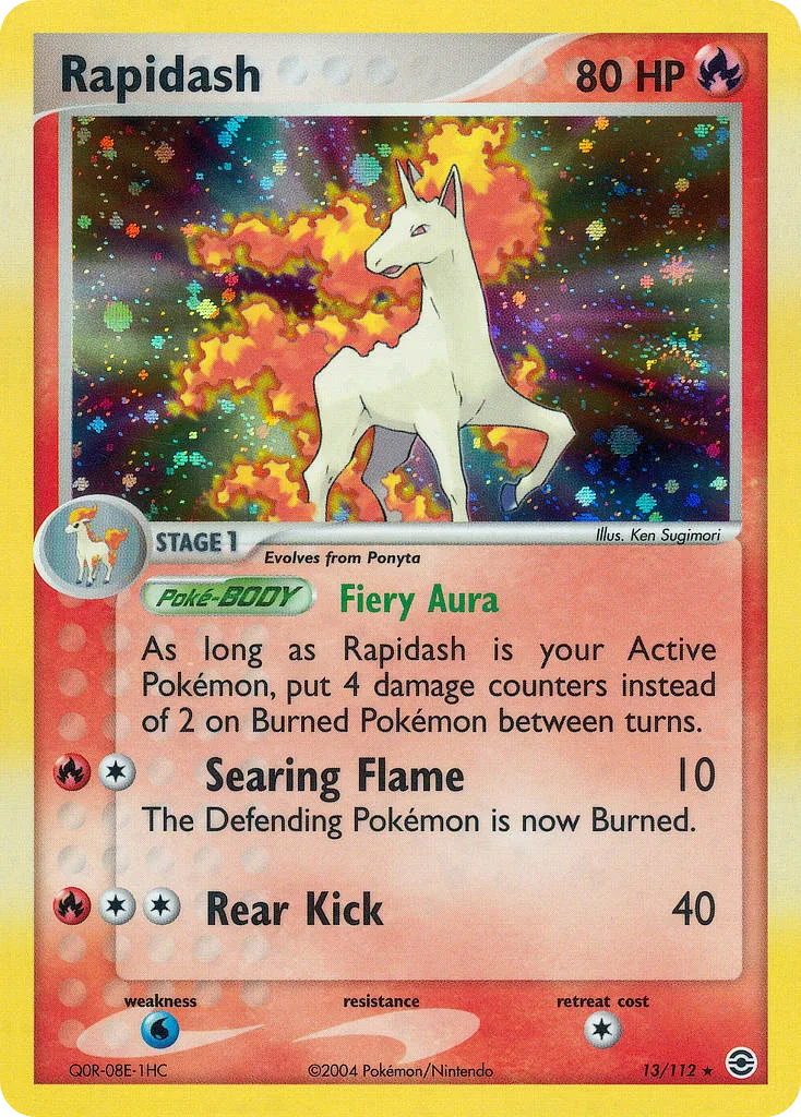 Rapidash, FireRed & LeafGreen #13/112