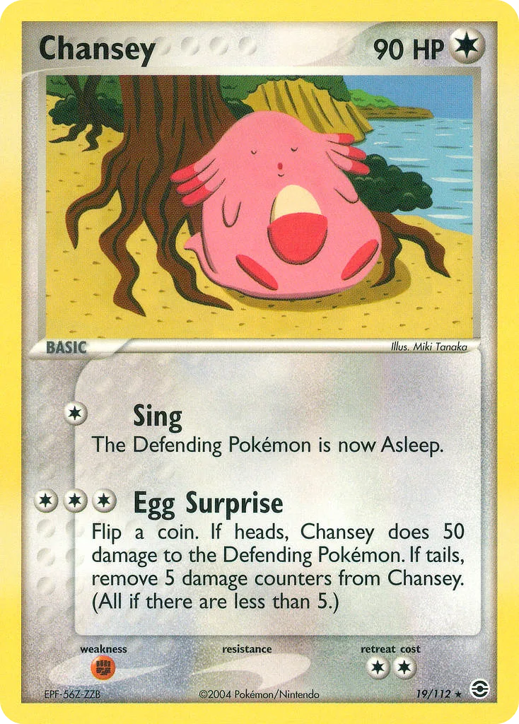 Chansey, FireRed & LeafGreen #19/112