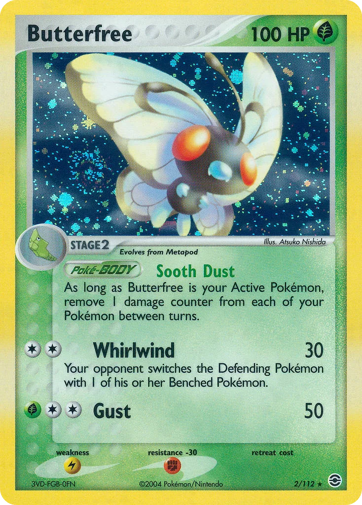 Butterfree, FireRed & LeafGreen #2/112