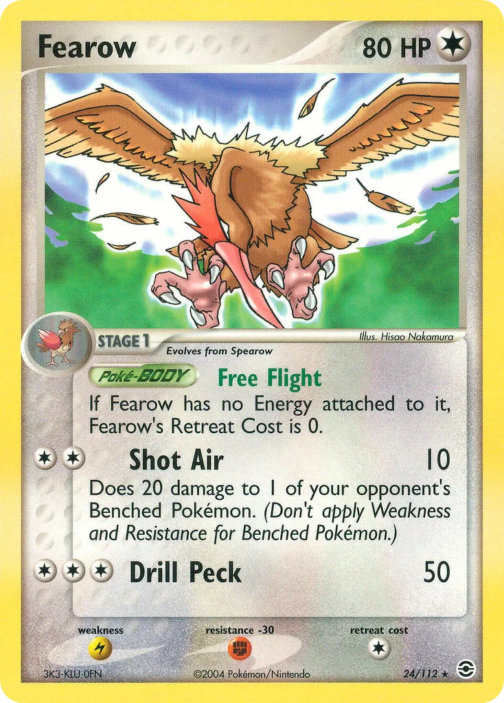 Fearow, FireRed & LeafGreen #24/112