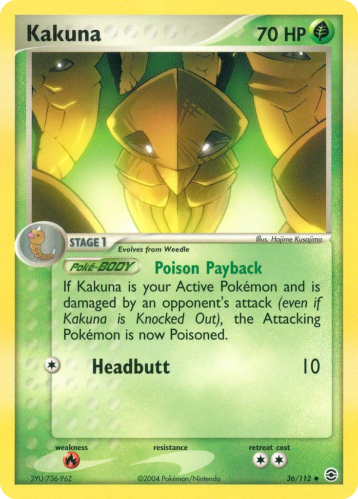 Kakuna, FireRed & LeafGreen #36/112