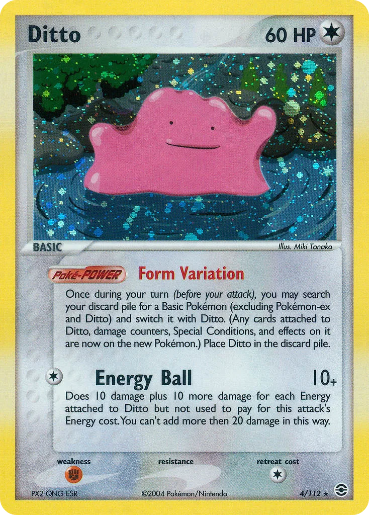 Ditto, FireRed & LeafGreen #4/112