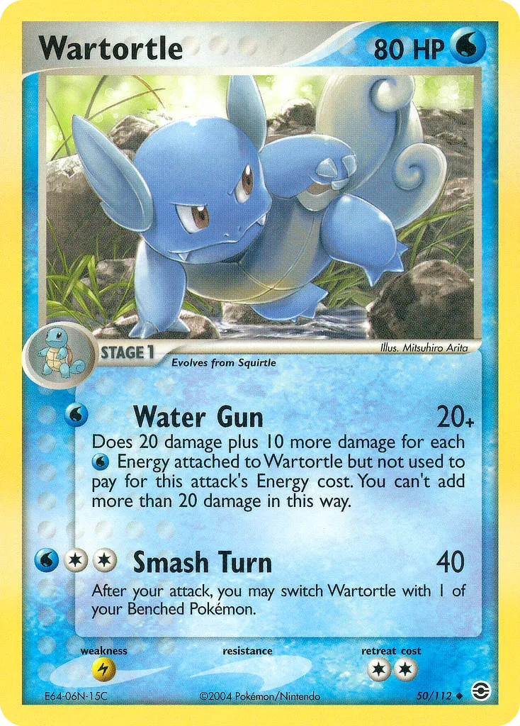 Wartortle, FireRed & LeafGreen #50/112