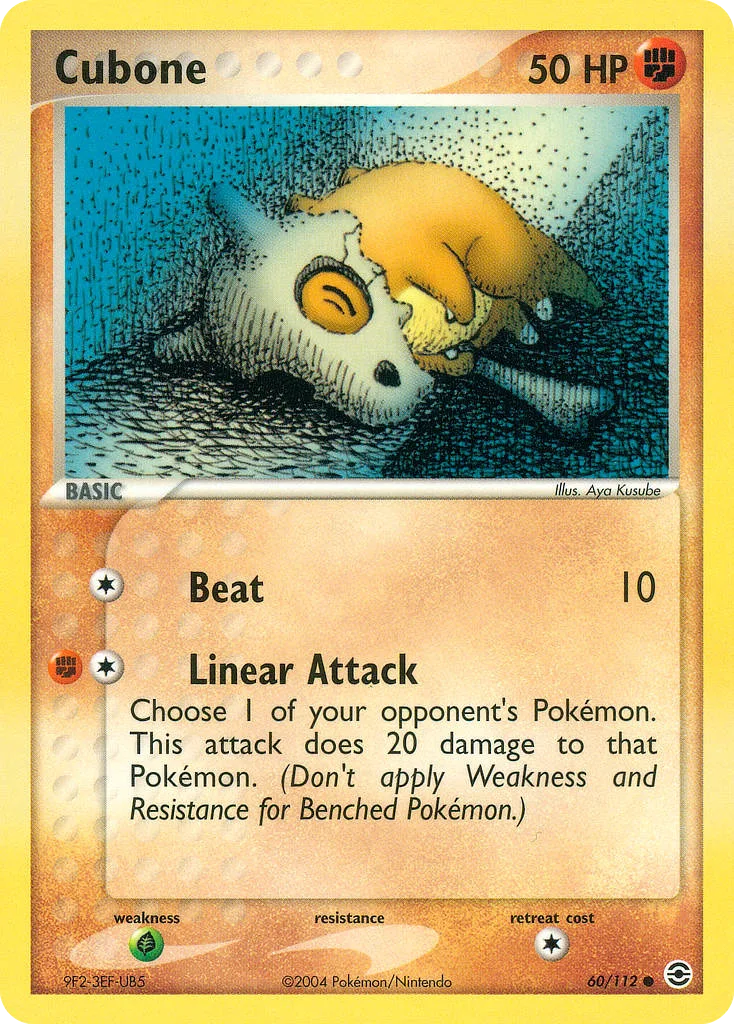 Cubone, FireRed & LeafGreen #60/112
