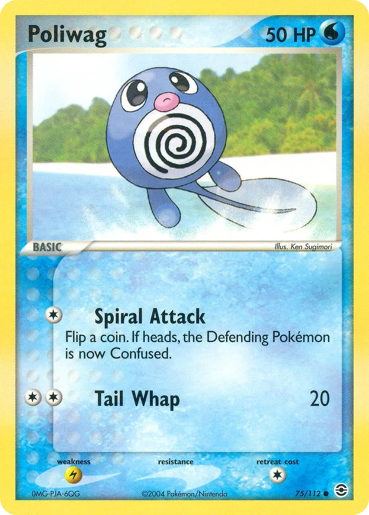 Poliwag, FireRed & LeafGreen #75/112