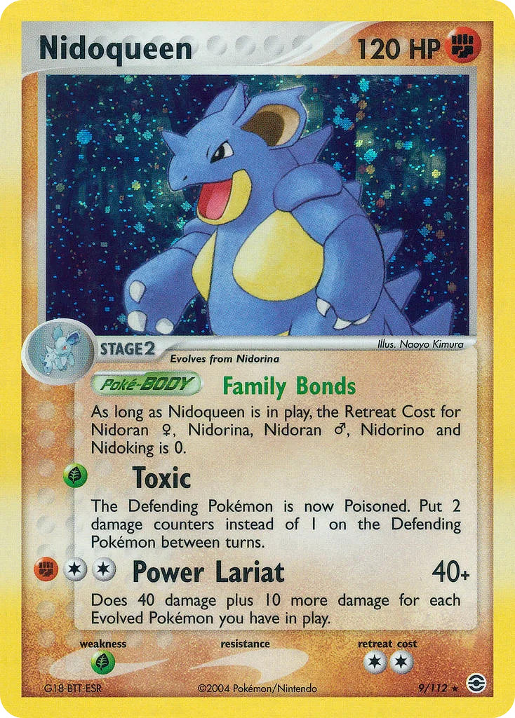 Nidoqueen, FireRed & LeafGreen #9/112