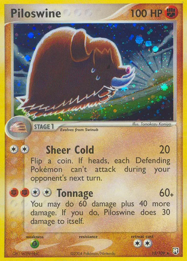 Piloswine, Team Rocket Returns #13/109