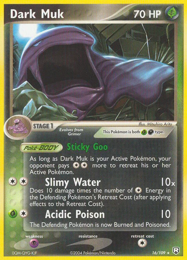 Dark Muk, Team Rocket Returns #16/109