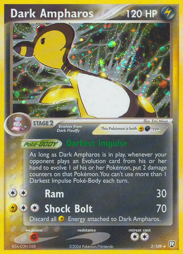 Dark Ampharos, Team Rocket Returns #2/109