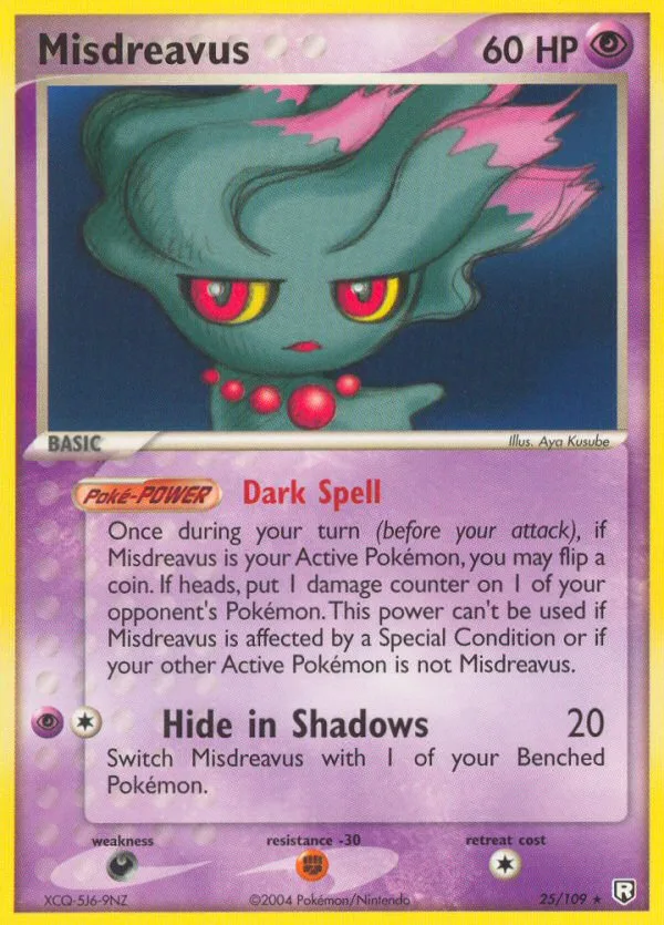 Misdreavus, Team Rocket Returns #25/109