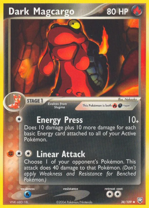 Dark Magcargo, Team Rocket Returns #38/109