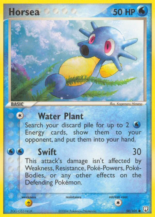 Horsea, Team Rocket Returns #58/109