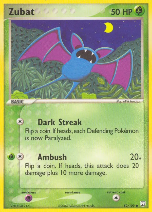 Zubat, Team Rocket Returns #82/109