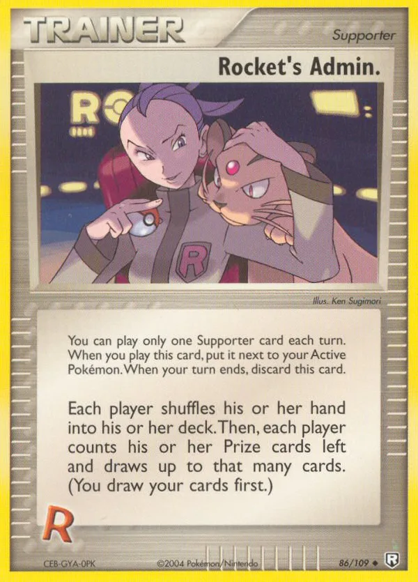 Rocket's Admin., Team Rocket Returns #86/109