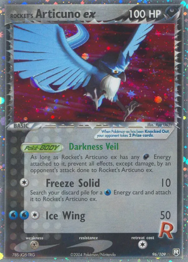 Rocket's Articuno ex, Team Rocket Returns #96/109