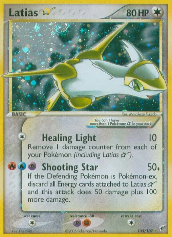 Latias ☆, Deoxys #105/107