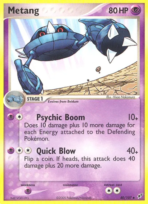 Metang, Deoxys #40/107