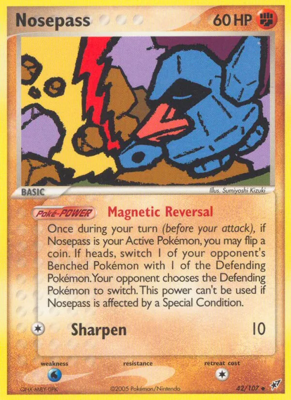 Nosepass, Deoxys #42/107