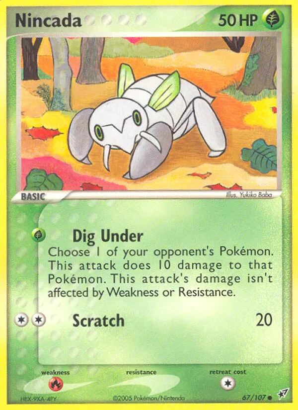 Nincada, Deoxys #67/107