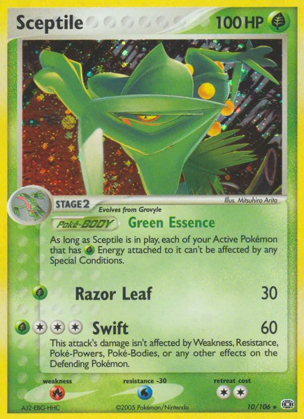 Sceptile, Emerald #10/106