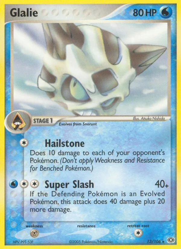 Glalie, Emerald #13/106