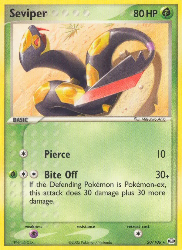 Seviper, Emerald #20/106