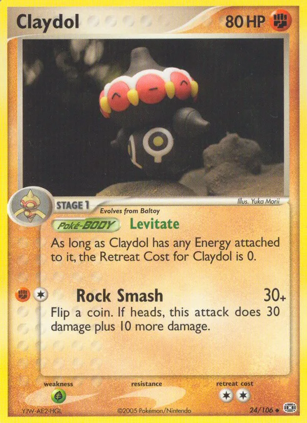 Claydol, Emerald #24/106