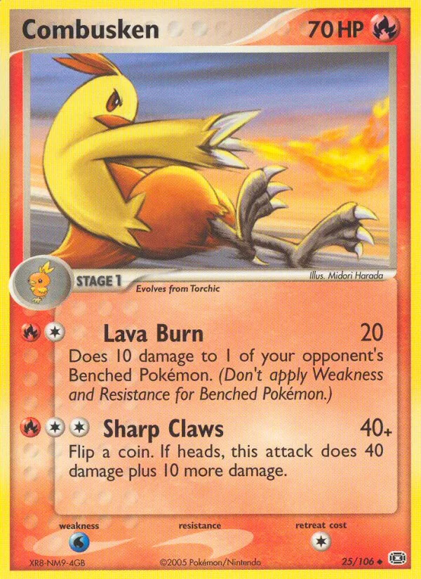 Combusken, Emerald #25/106