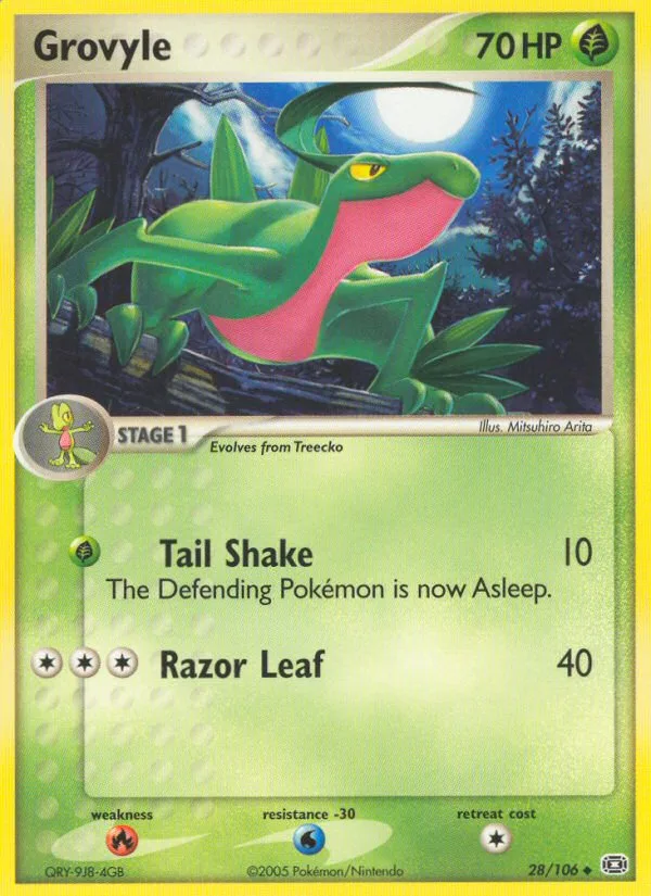 Grovyle, Emerald #28/106