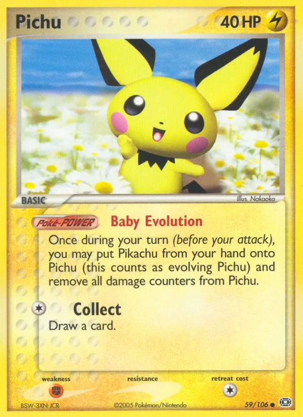Pichu, Emerald #59/106