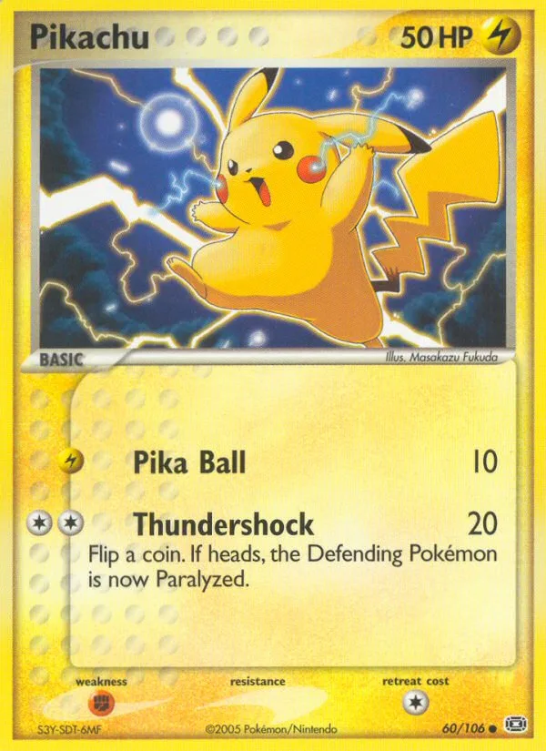 Pikachu, Emerald #60/106